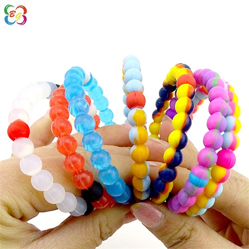 硅膠珠子手環(huán) 硅膠珠子手環(huán)