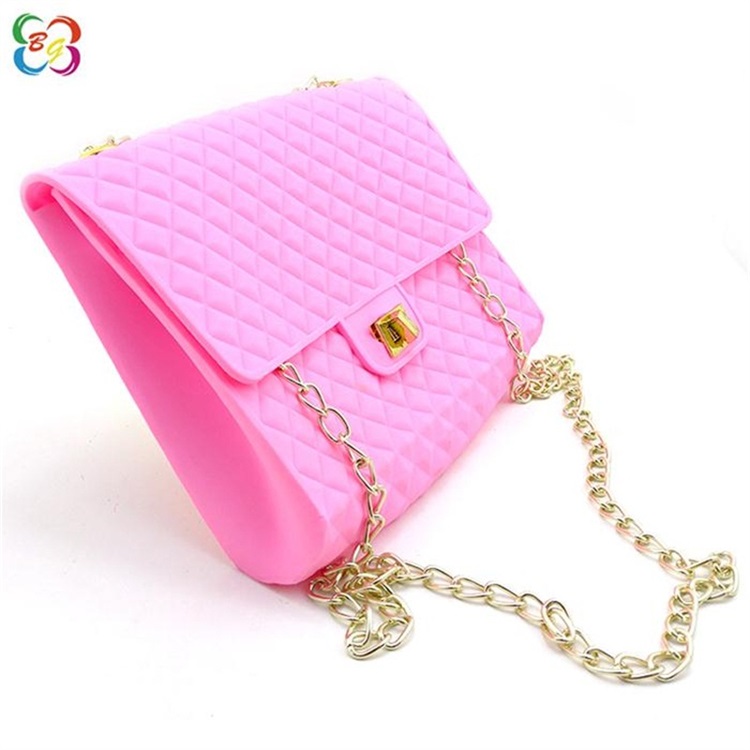 斜挎硅膠單肩包