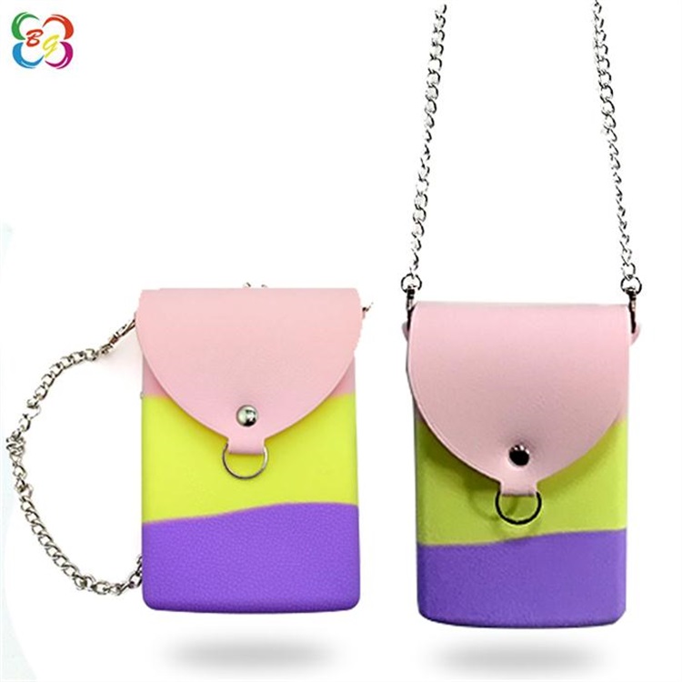 硅膠斜挎手機包