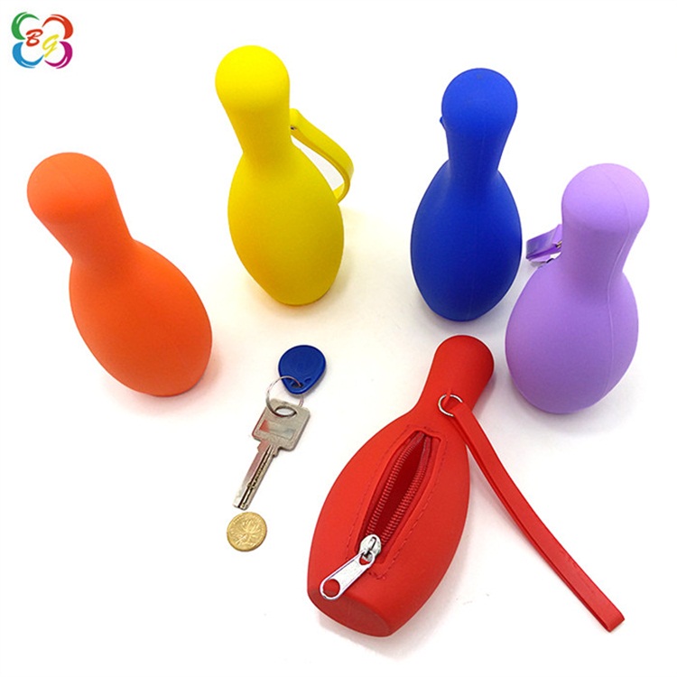 硅膠保齡球零錢包